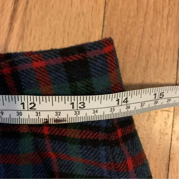 Men’s ASOS Black Label Plaid Festive Wool Blend Skinny Pants 28x32 - Picture 12 of 14